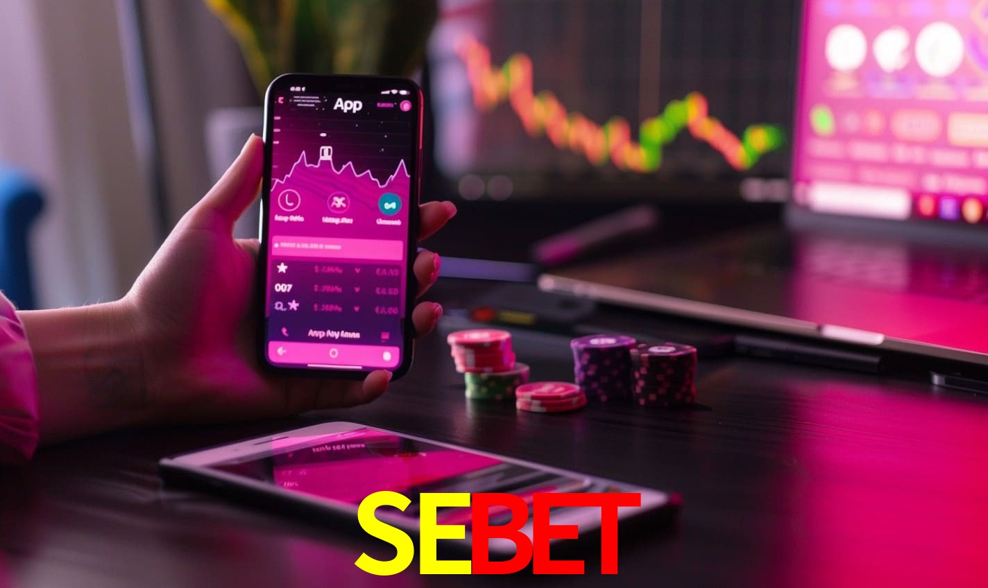 Comparação APP mobile vs versão web da SEBET